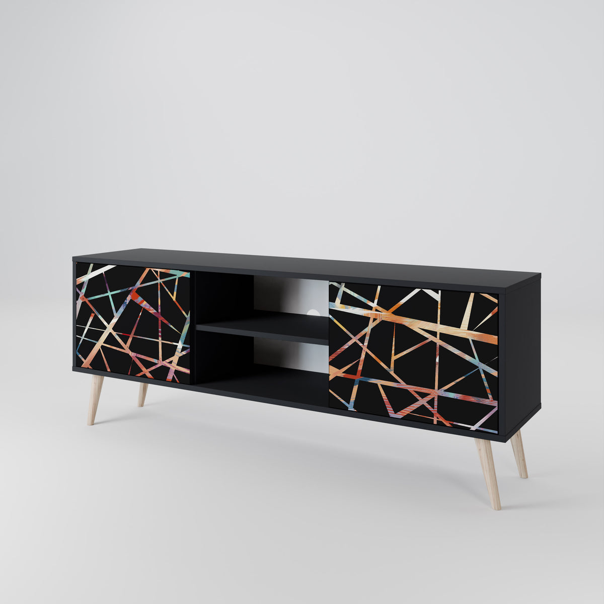 POLYGON VERVE 2-türiges TV-Lowboard
