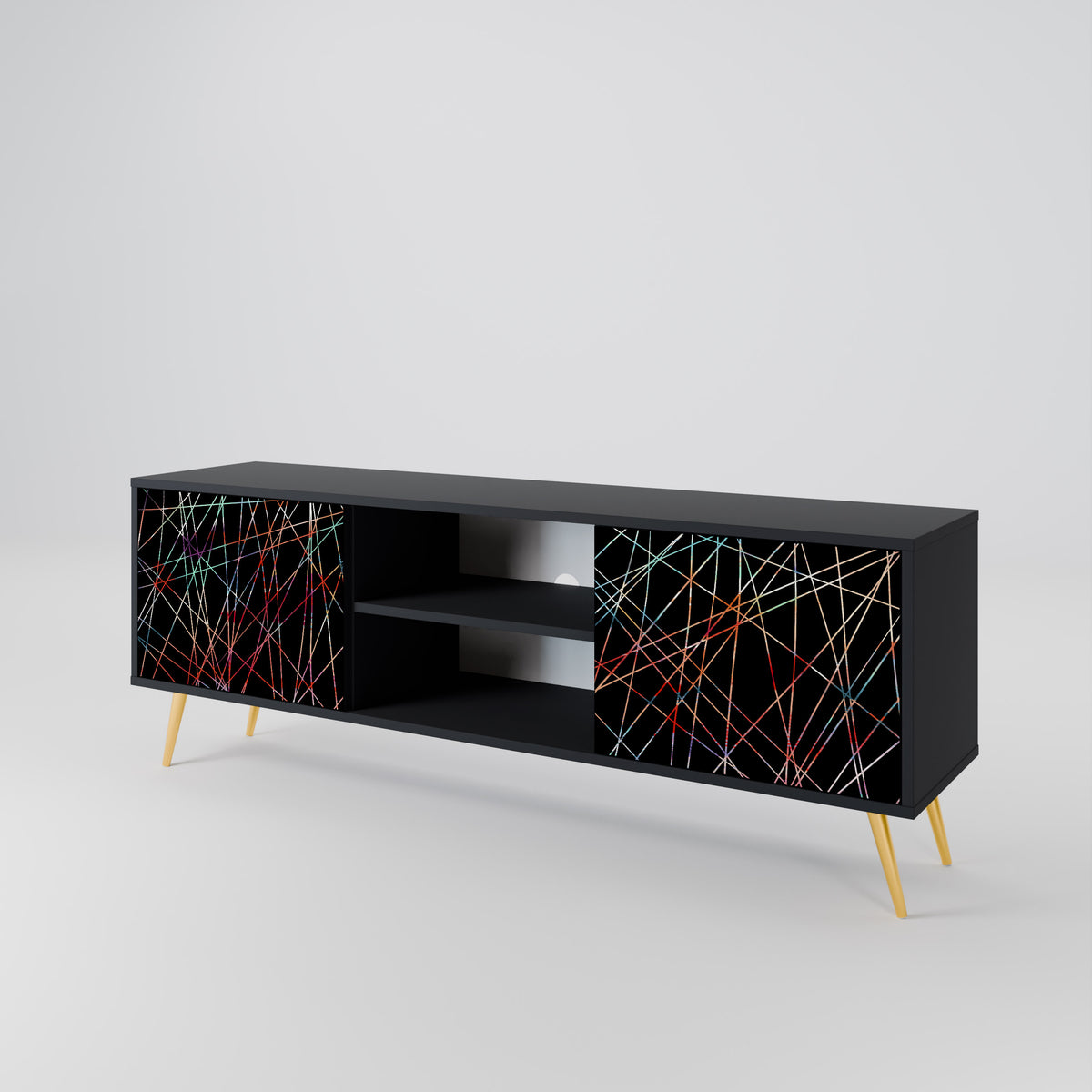 LUMINOUS SNARE 2-türiges TV-Lowboard