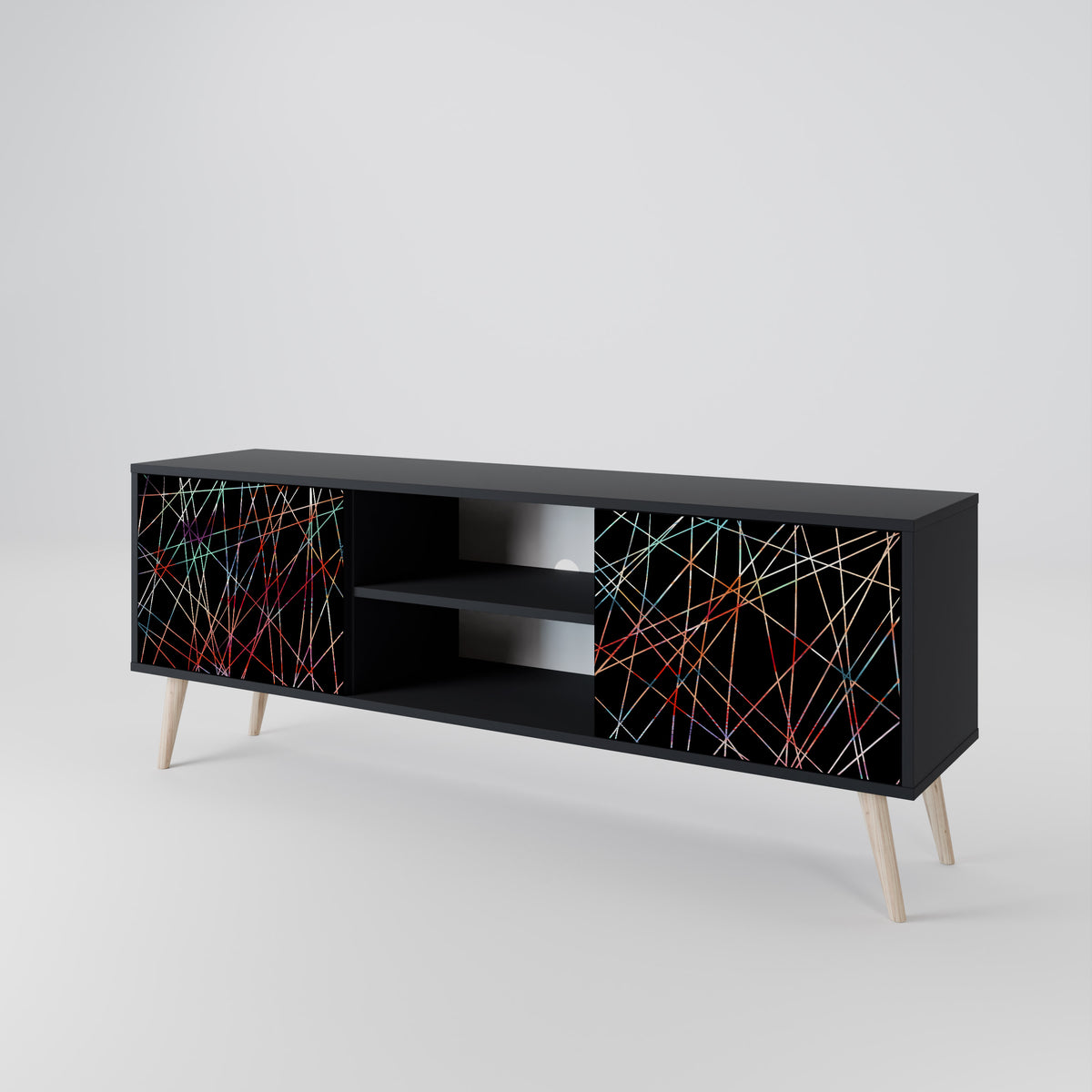 LUMINOUS SNARE 2-türiges TV-Lowboard