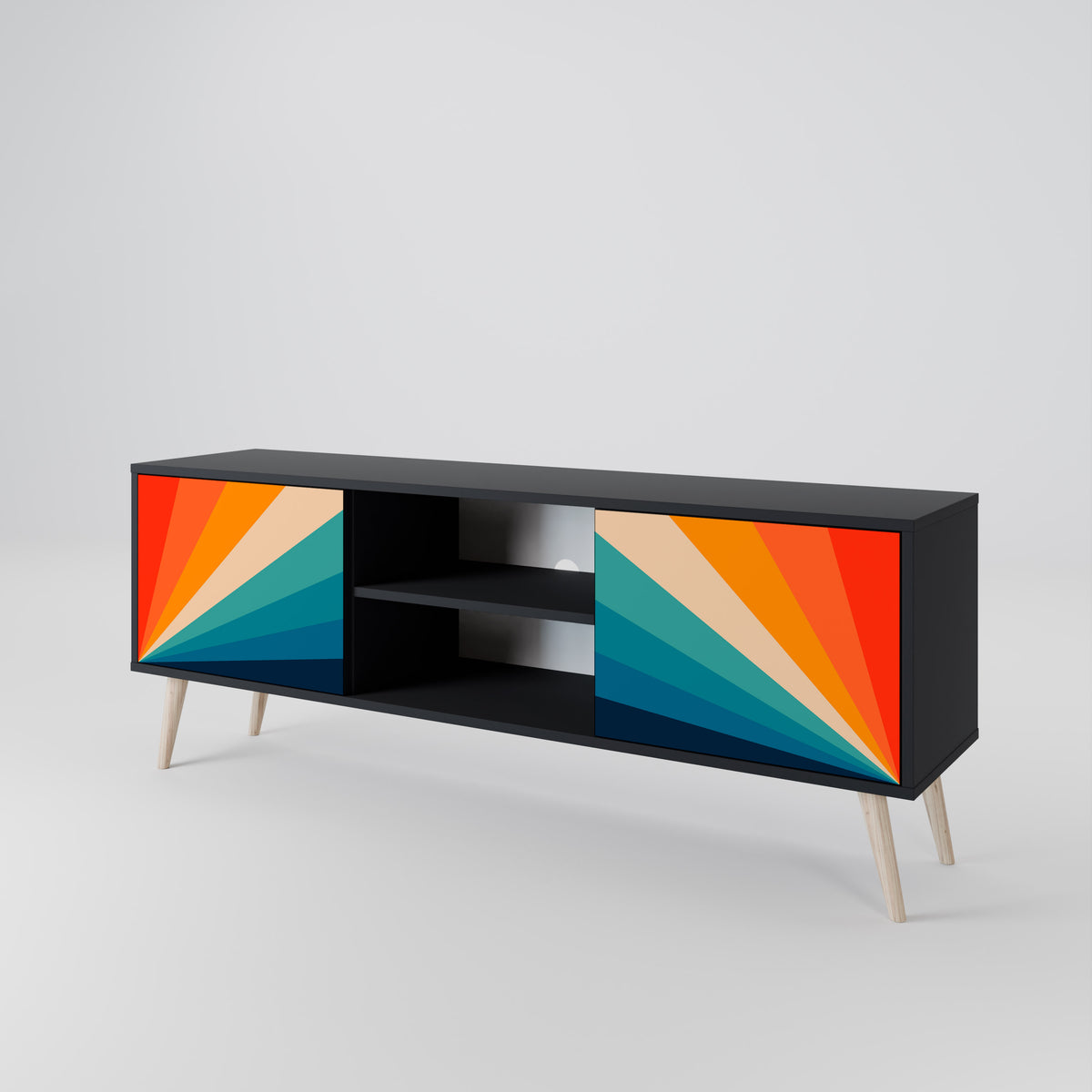 PRISM CONCUSSION 2-türiges TV-Lowboard