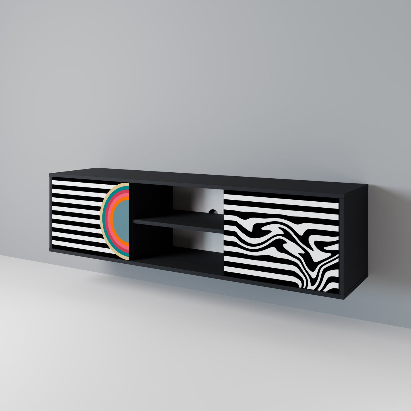 SPECTRA SHOWCASE 2-türiges TV-Lowboard