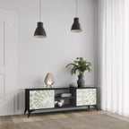 HELIX DANCE TV-Lowboard mit 2 Türen in Schwarz