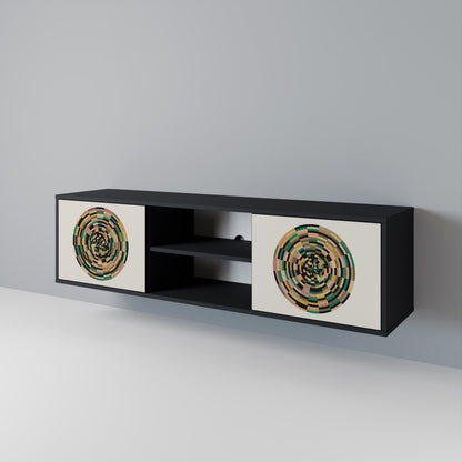 GREEN CIRCLES 2-türiges TV-Lowboard