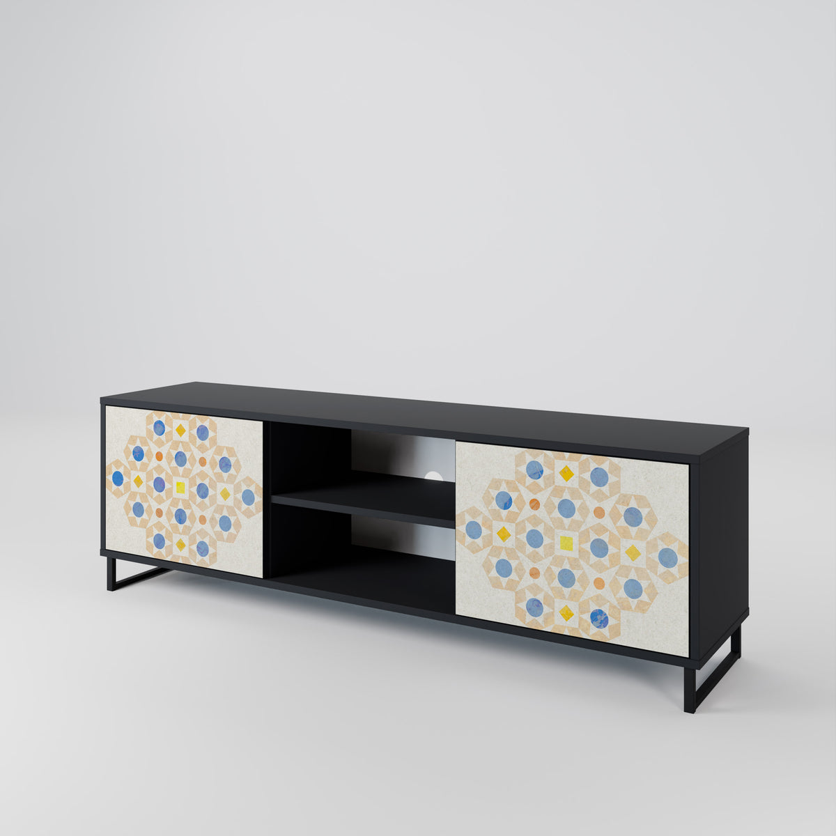 PATTERNED PRISM 2-türiges TV-Lowboard