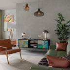 SPECTRUM SPLENDOR TV-Lowboard mit 2 Türen in Schwarz