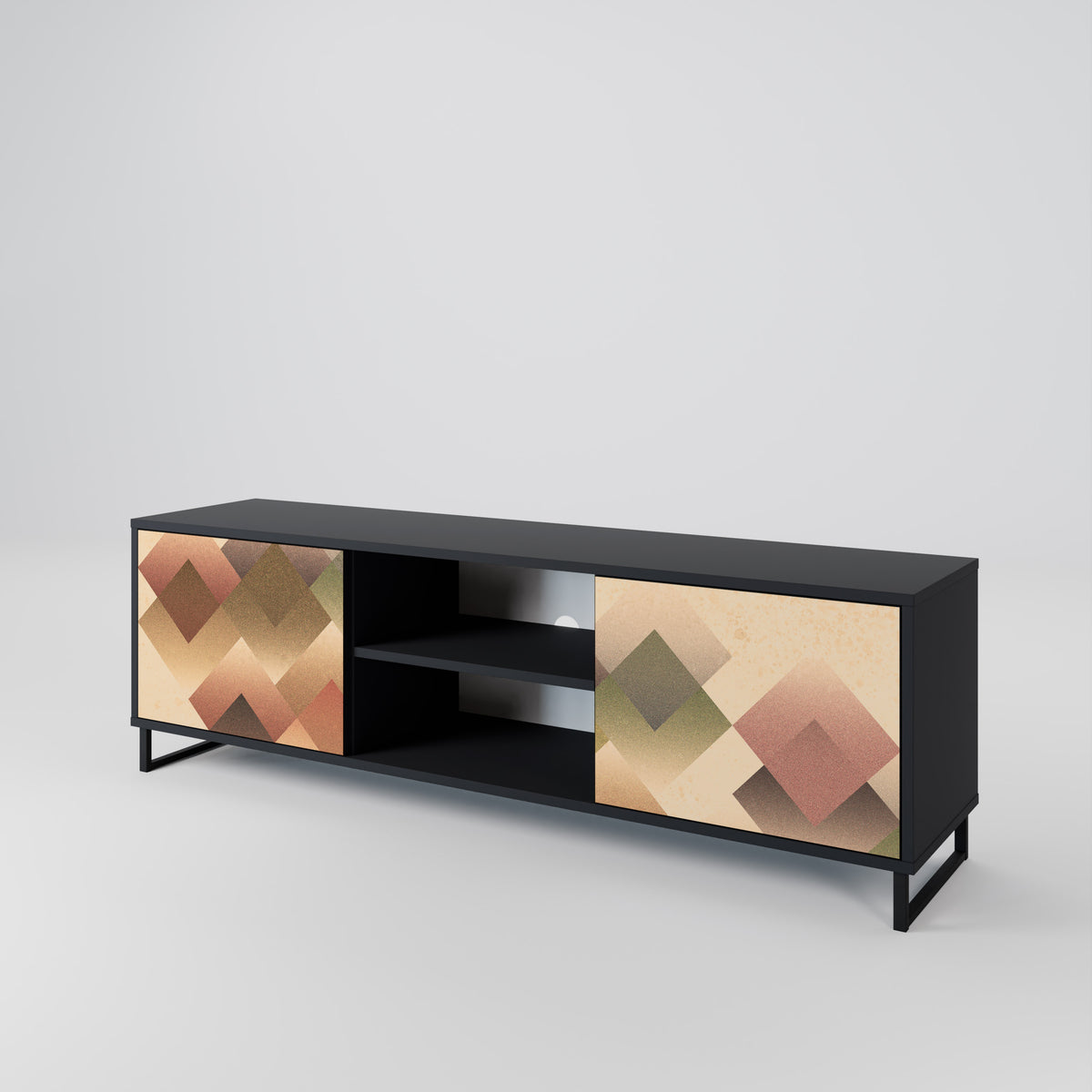 GEOMETRIC FUSION 2-türiges TV-Lowboard