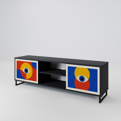 GEOMETRIC EYES 2-türiges TV-Lowboard