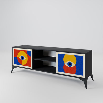 GEOMETRIC EYES 2-türiges TV-Lowboard