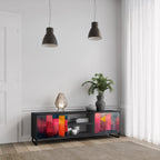 COLORFUL SOUNDS TV-Lowboard mit 2 Türen in Schwarz