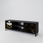 STELLAR CONSTELLATIONS TV-Lowboard mit 2 Türen in Schwarz