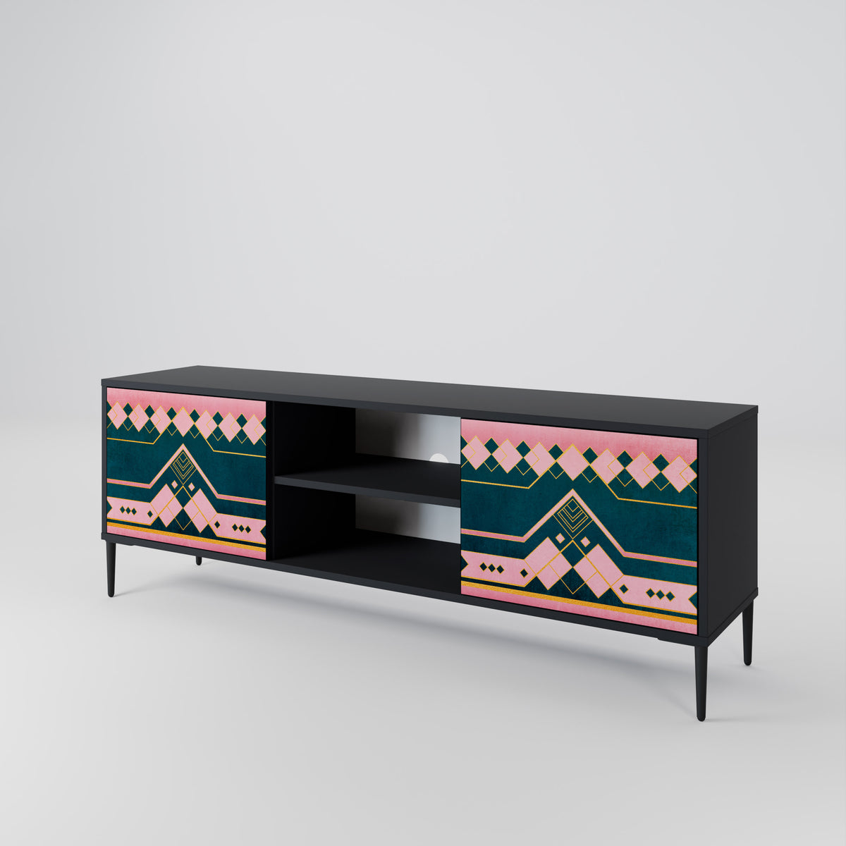 ROYAL COMPOSITION 2-Door TV Cabinet