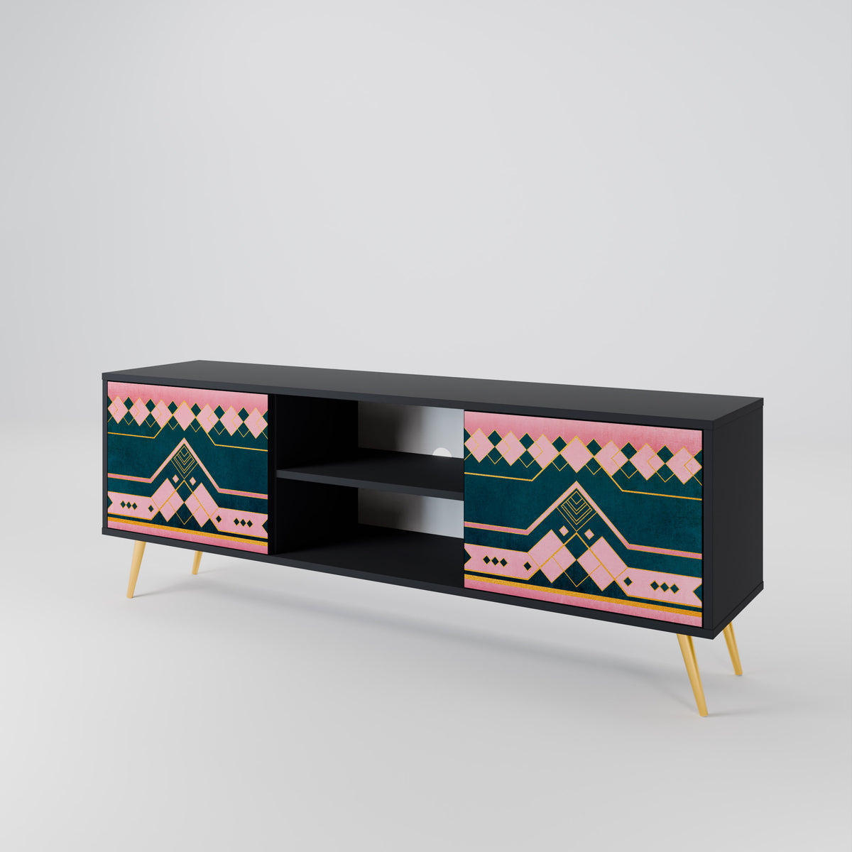 ROYAL COMPOSITION 2-Door TV Cabinet