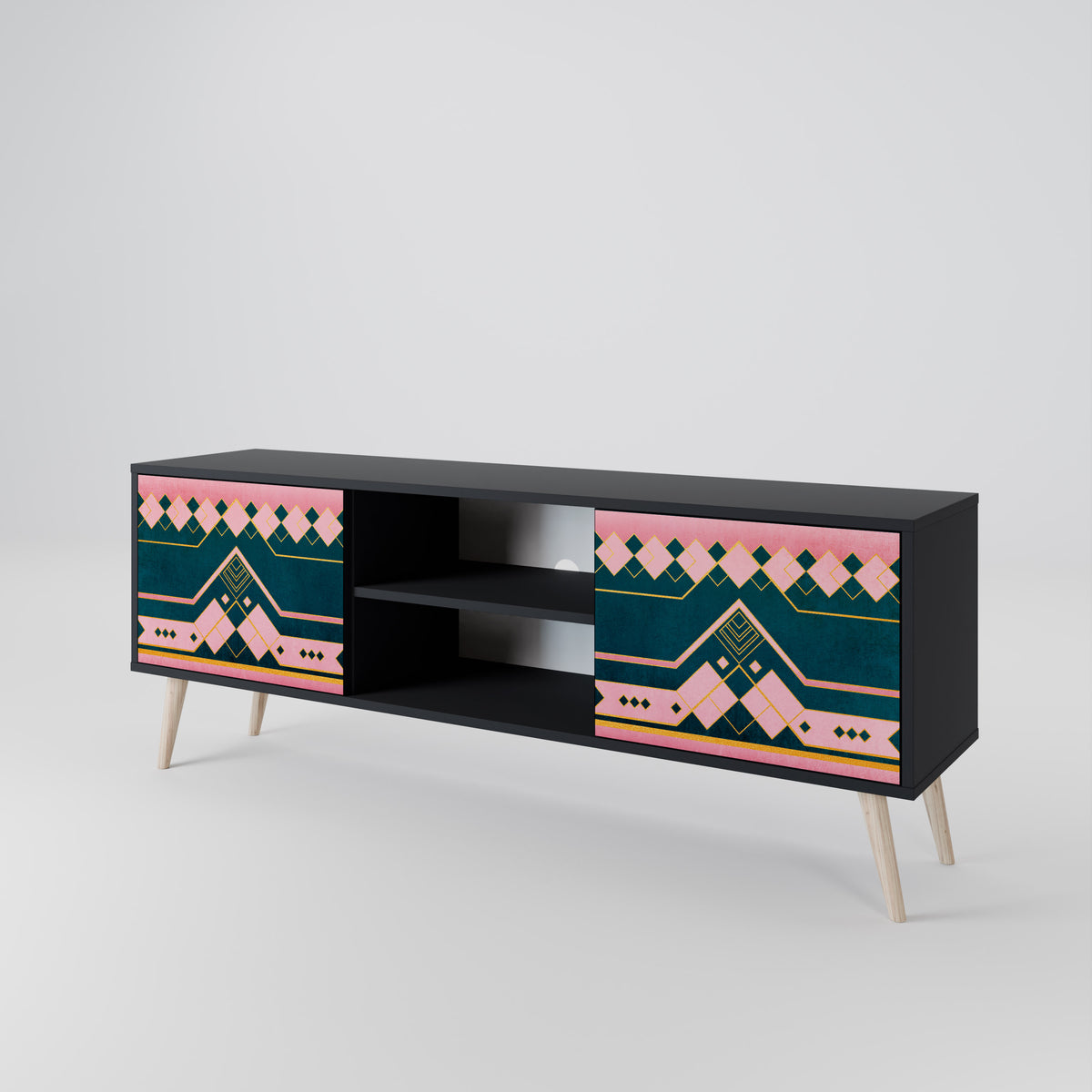 ROYAL COMPOSITION 2-Door TV Cabinet