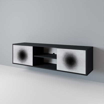 BLACK HOLE 2-türiges TV-Lowboard