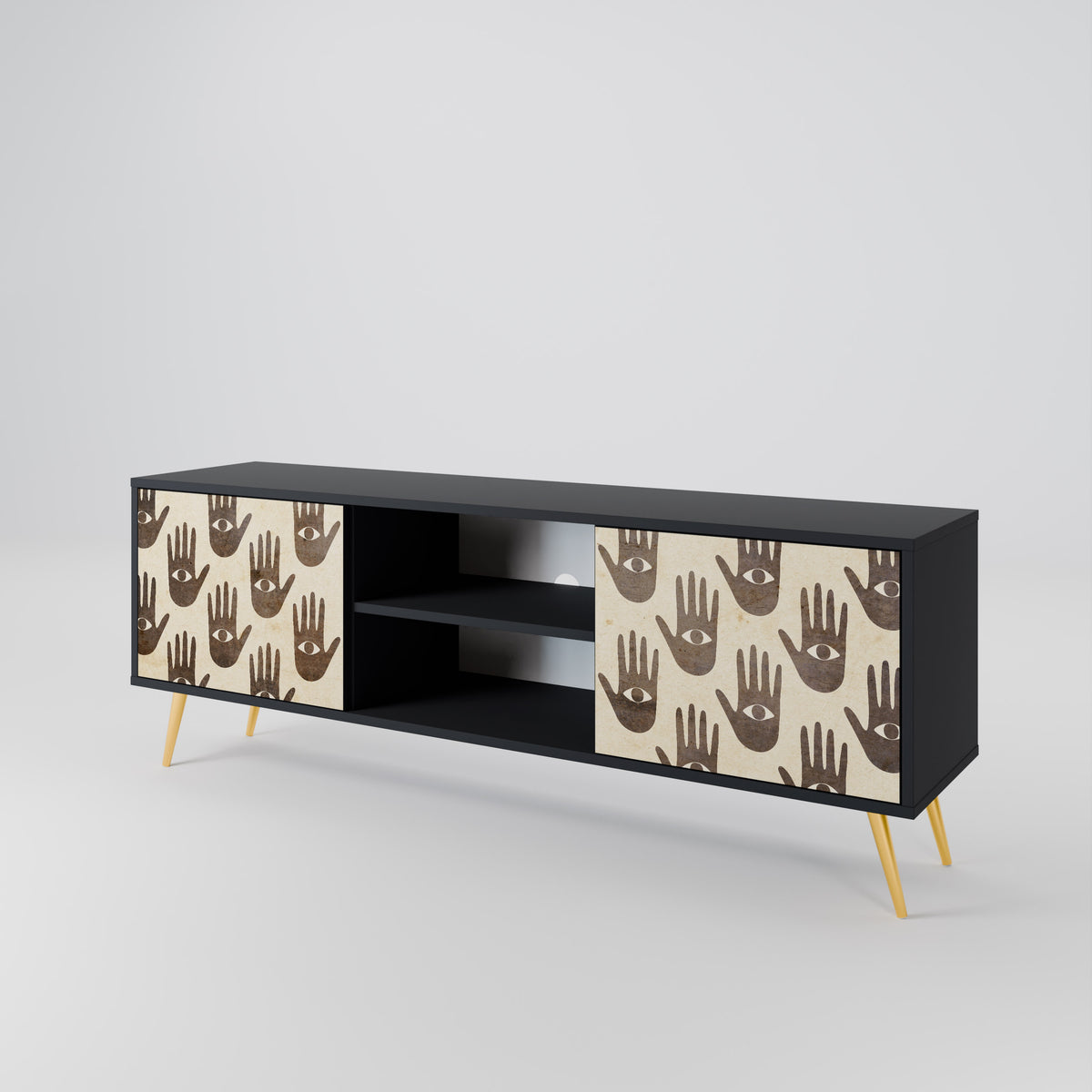 SEE MORE 2-Door TV Cabinet
