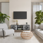 GAMER CHOICE TV-Lowboard mit 2 Türen in Schwarz