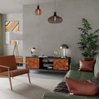 FLOATING THOUGHTS TV-Lowboard mit 2 Türen in Schwarz