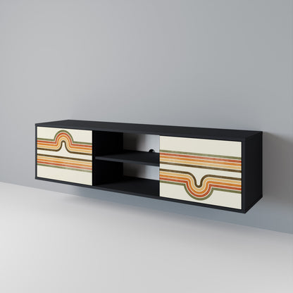 EXCEPTIONAL STREAM 2-türiges TV-Lowboard