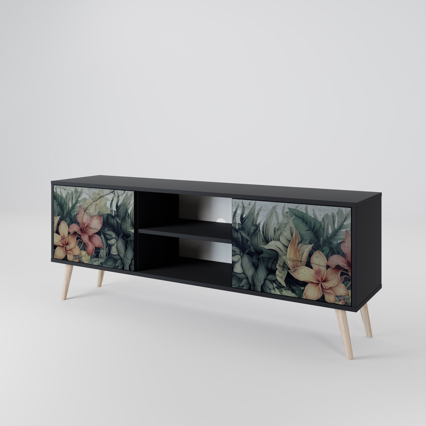 HEAVENLY BLOOM 2-türiges TV-Lowboard