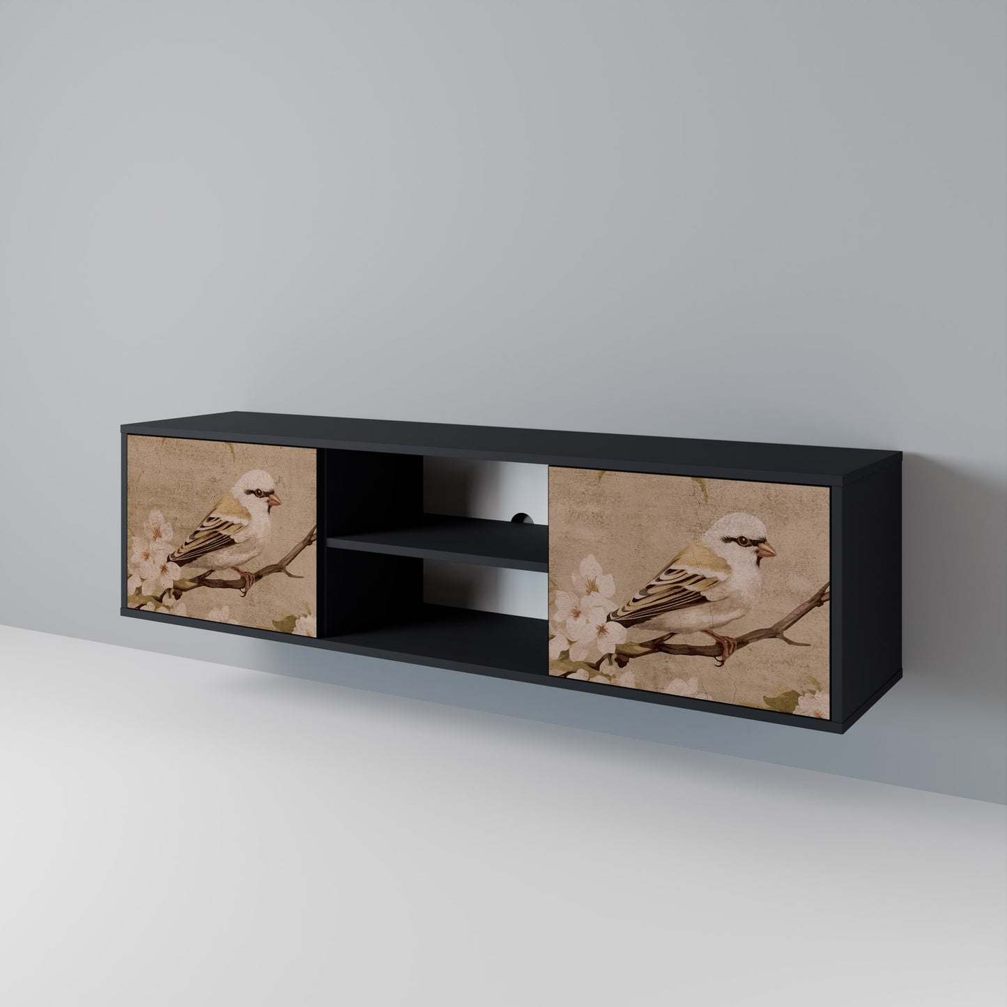 PETAL DISTINGUISH 2-türiges TV-Lowboard