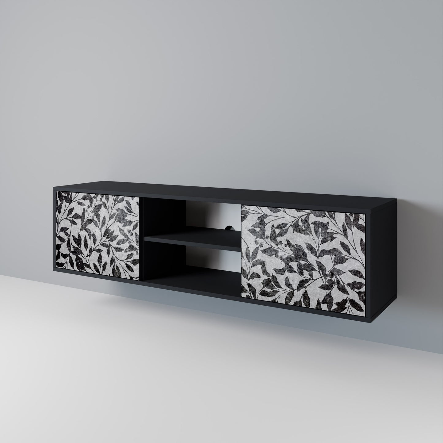 CHARCOAL SPROUT 2-türiges TV-Lowboard