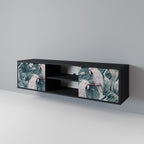 POPINJAY LOOK TV-Lowboard mit 2 Türen in Schwarz