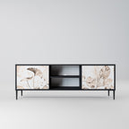WILD TENDERNESS TV-Lowboard mit 2 Türen in Schwarz