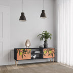 JUICY OLIVES TV-Lowboard mit 2 Türen in Schwarz