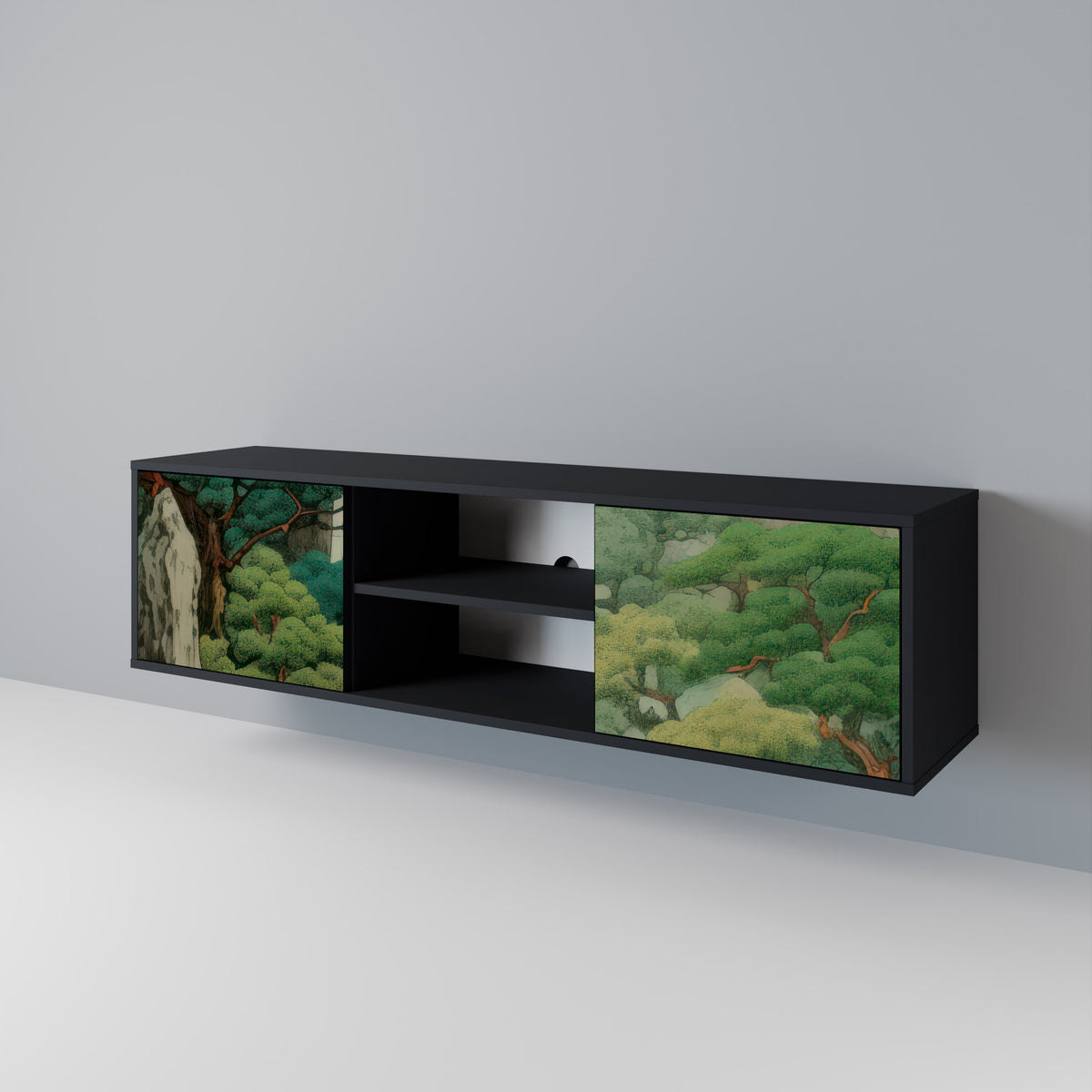 VERDURE ABYSS 2-türiges TV-Lowboard