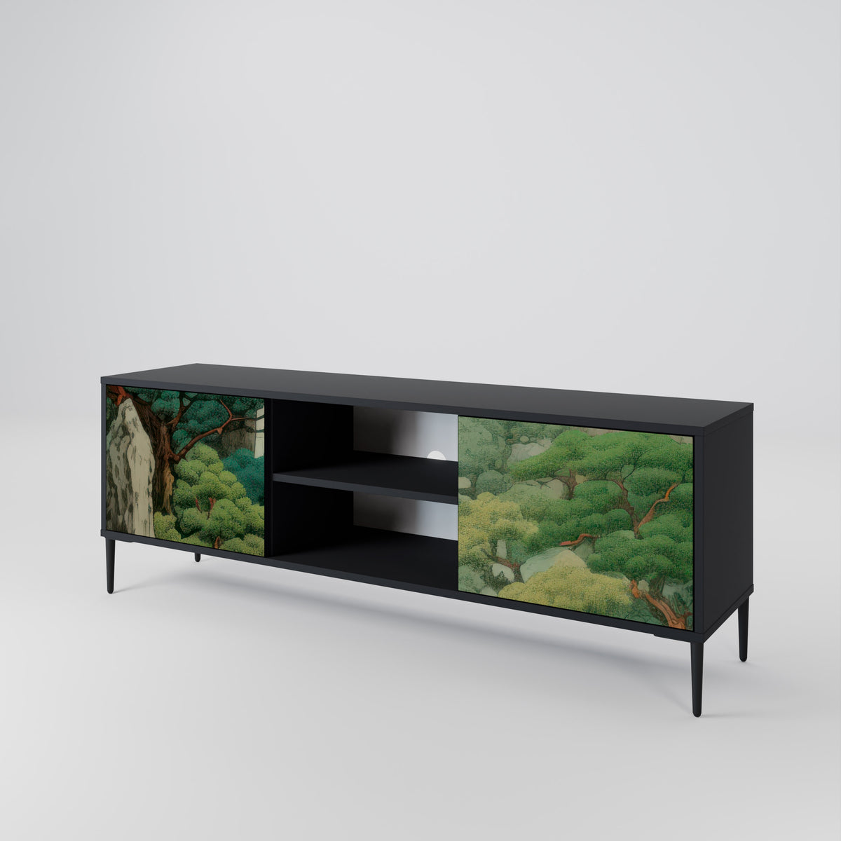 VERDURE ABYSS 2-türiges TV-Lowboard