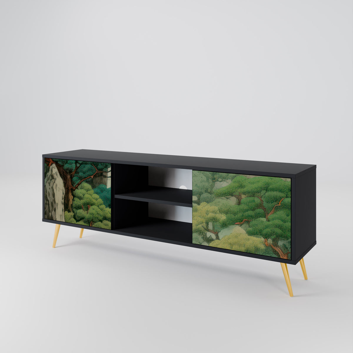 VERDURE ABYSS 2-türiges TV-Lowboard