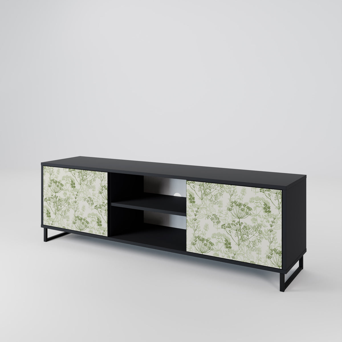 FENNEL BALDACHIN 2-türiges TV-Lowboard