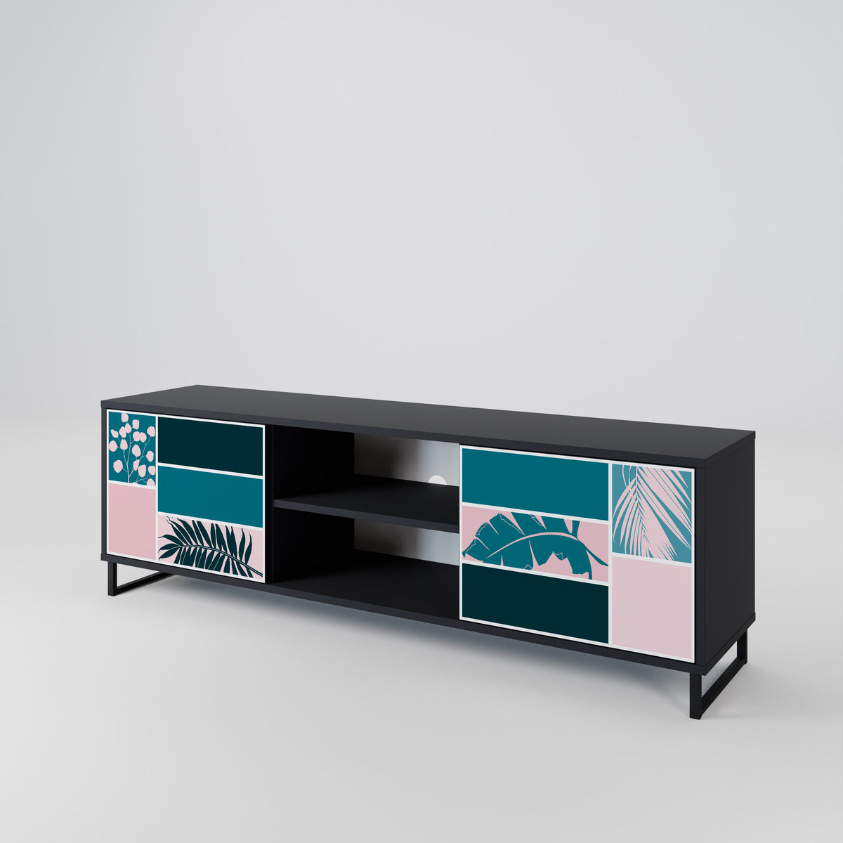 COMBINATION OF SHAPES 2-türiges TV-Lowboard