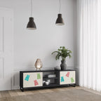 GUMMY BEARS TV-Lowboard mit 2 Türen in Schwarz