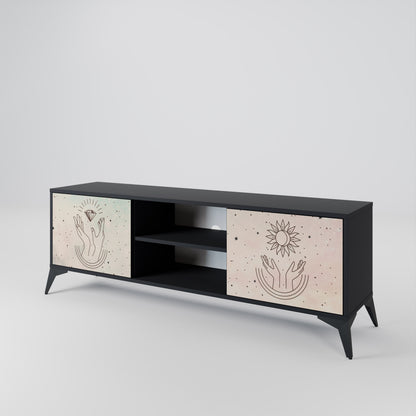 DELICATE BEAUTY 2-Door TV Cabinet