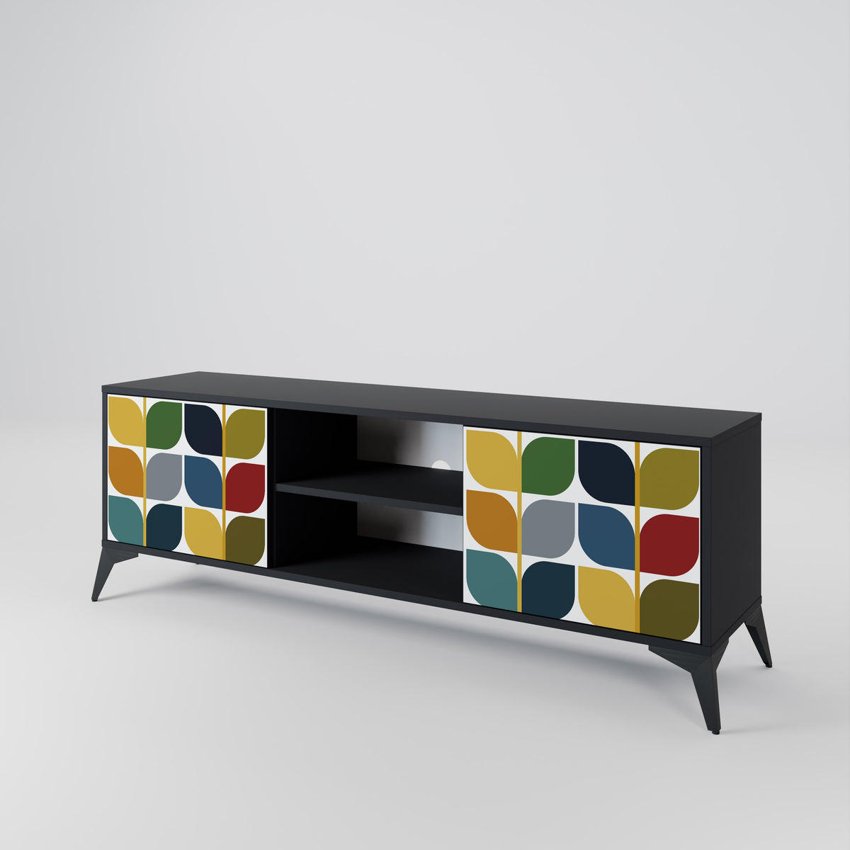 WEIGHTLESS HOURS 2-Door TV Cabinet