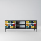 WEIGHTLESS HOURS TV-Lowboard mit 2 Türen in Schwarz