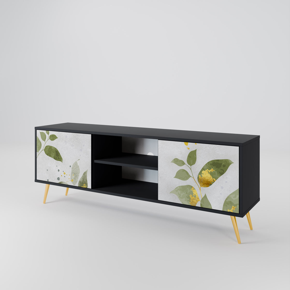 ELEGANT BOTANICS 2-türiges TV-Lowboard
