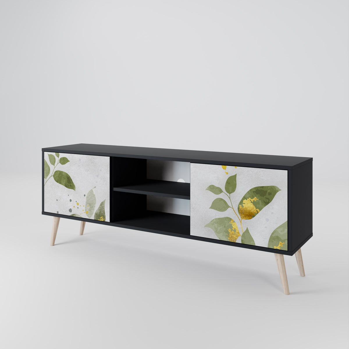 ELEGANT BOTANICS 2-türiges TV-Lowboard