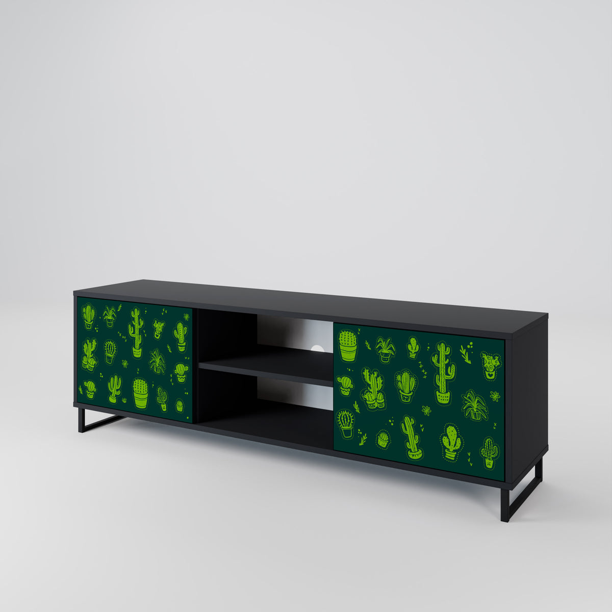 DESERT GREEN 2-türiges TV-Lowboard