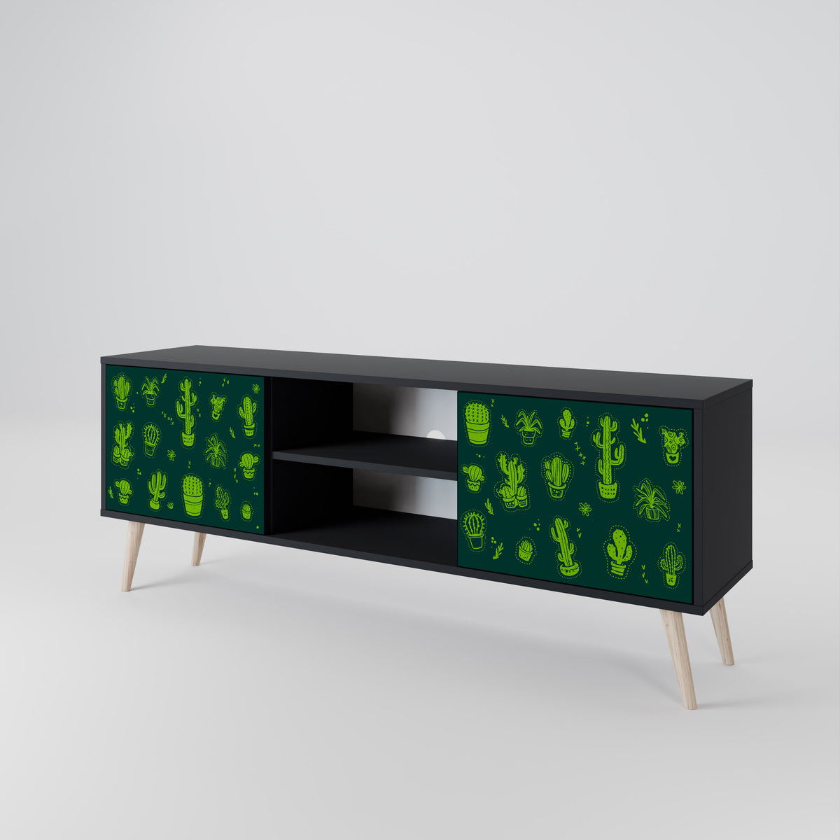 DESERT GREEN 2-türiges TV-Lowboard