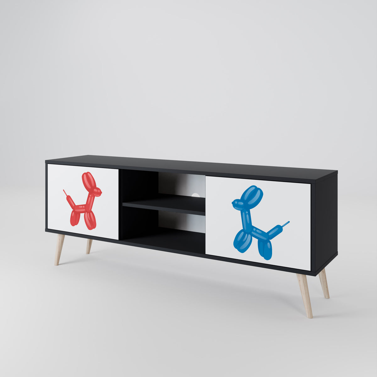 CHILDHOOD MEMORY 2-türiges TV-Lowboard