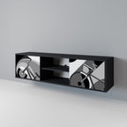 BIKE ENERGY TV-Lowboard mit 2 Türen in Schwarz