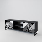 BIKE ENERGY TV-Lowboard mit 2 Türen in Schwarz