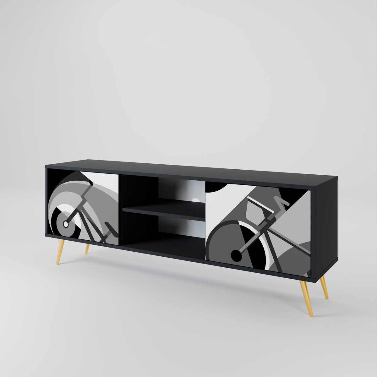 BIKE ENERGY 2-türiges TV-Lowboard