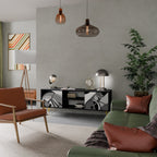 BIKE ENERGY TV-Lowboard mit 2 Türen in Schwarz