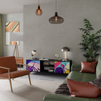 BIKE DREAMS TV-Lowboard mit 2 Türen in Schwarz