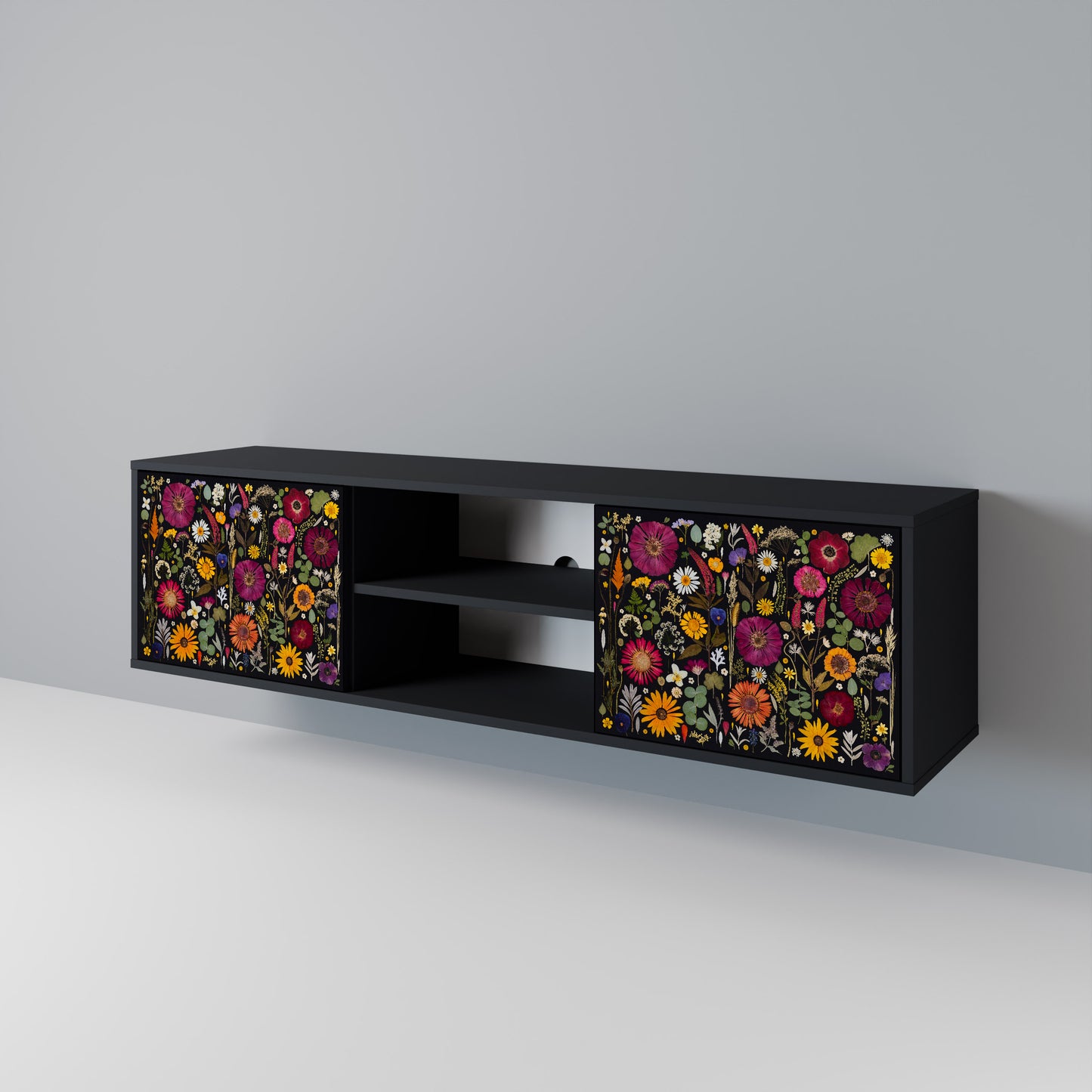 MIDNIGHT GARDEN 2-türiger TV-Schrank