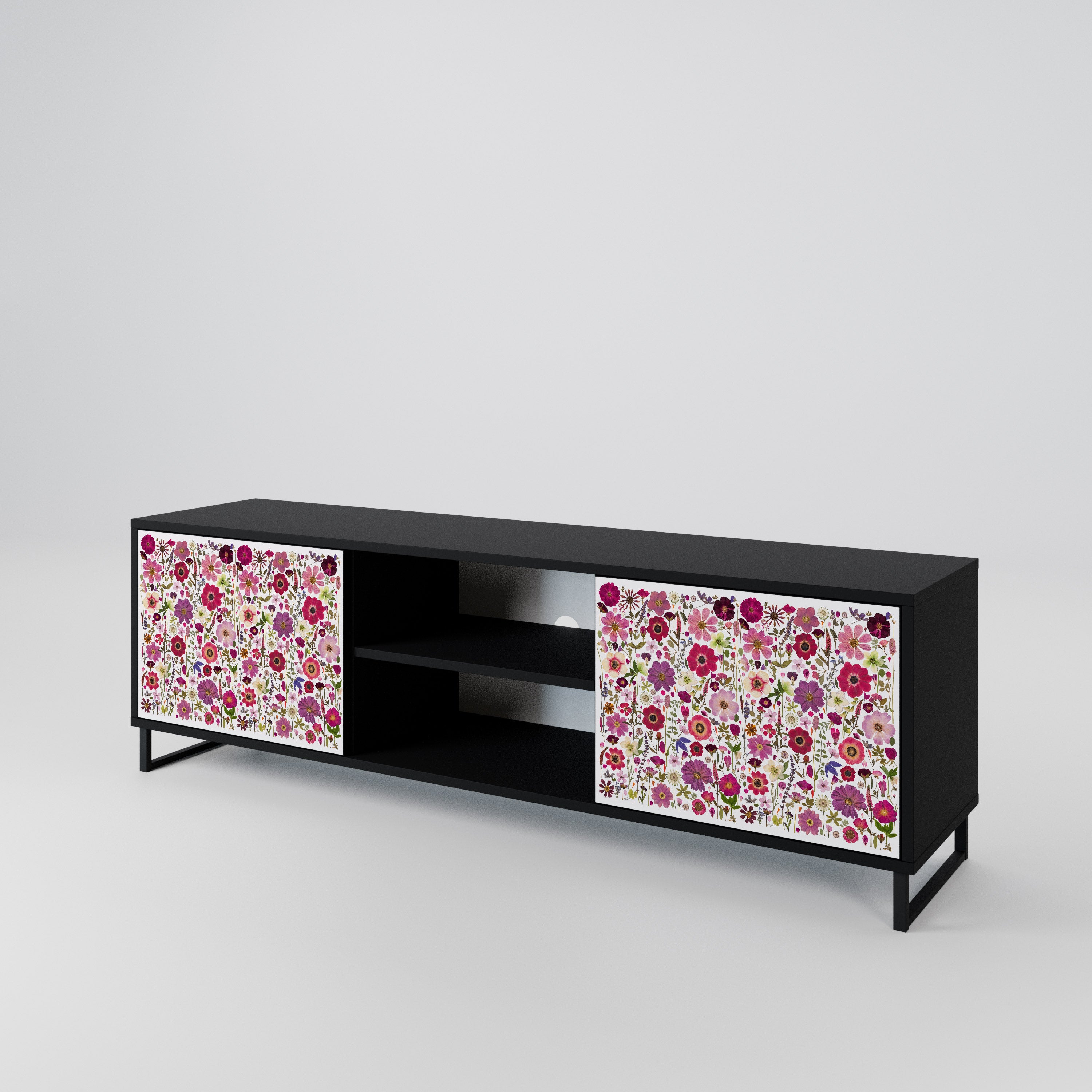 PETAL GARDEN 2-Door TV Cabinet