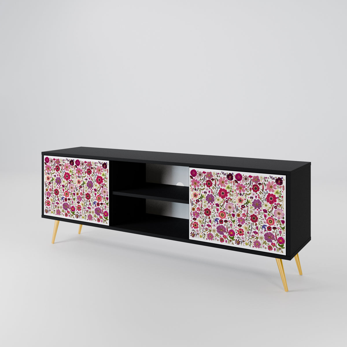 PETAL GARDEN 2-Door TV Cabinet